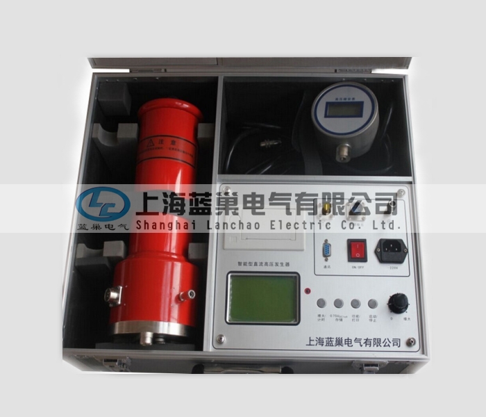 ZGF-120KV/2mA大屏智能直流高壓發生器。應用AIPWM技術，對PWM技術的不準確線性度進行了調整，使儀器精度得到了大幅度提高。并采用AI技術設定過壓保護和過流保護取代了數字撥盤開關只能設定電壓值